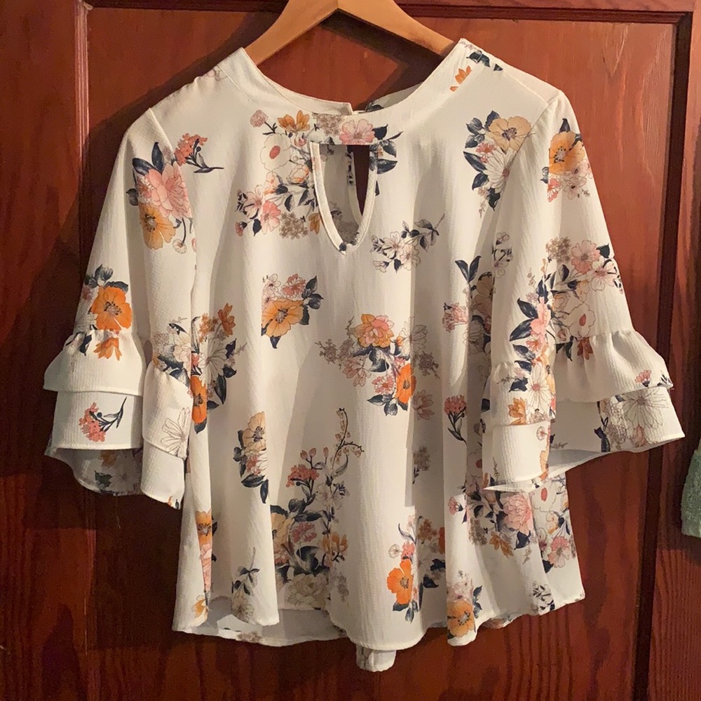 Floral blouse